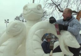Lake Geneva Winterfest – Snow Sculpting
